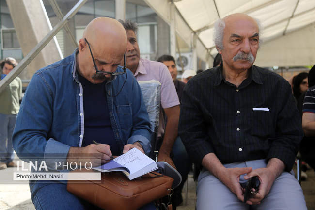 مراسم تشییع پیکر احمدرضا احمدی