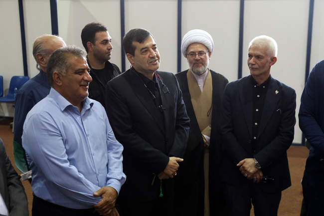حضور وزیر ورزش و جوانان در اردوی تیم ملی دوومیدانی