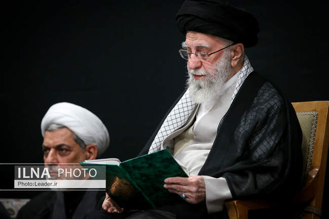 مراسم بزرگداشت شهدای جنگ تحمیلی ۱۲ روزه با حضور رهبر انقلاب