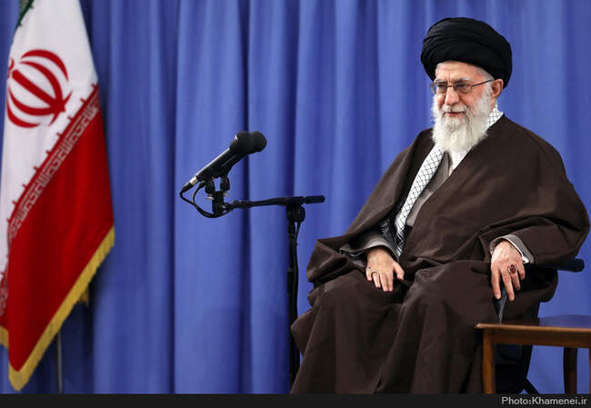 دیدار بسیجیان با رهبر انقلاب اسلامی