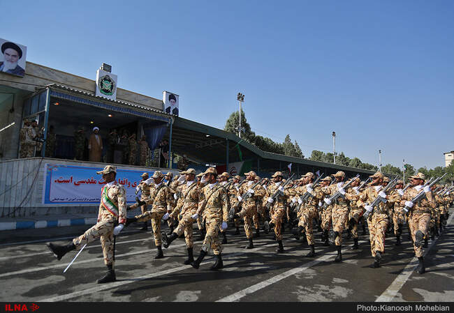 گزارش تصویری از مراسم تحلیف سربازان آموزشی پادگان 02 نیروی زمینی ارتش