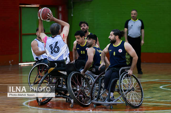 رقابت‌های لیگ ملی بسکتبال با ویلچر باشگاه‌های کشور