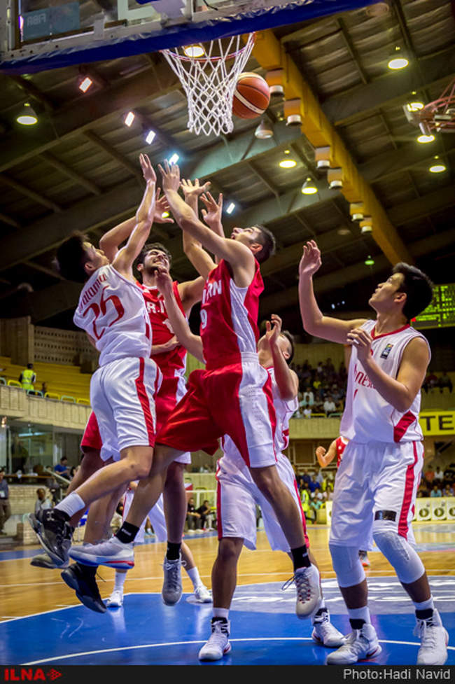 بیست و چهارمین دوره مسابقات بسکتبال قهرمانی جوانان آسیا: ایران - اندو