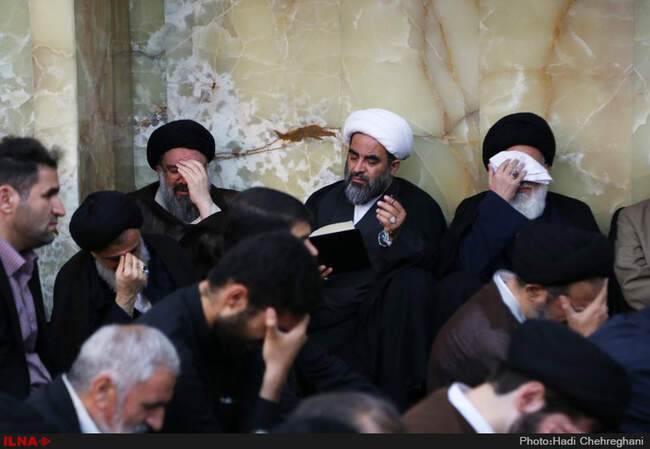 مراسم بزرگداشت آیت الله خزعلی در قم