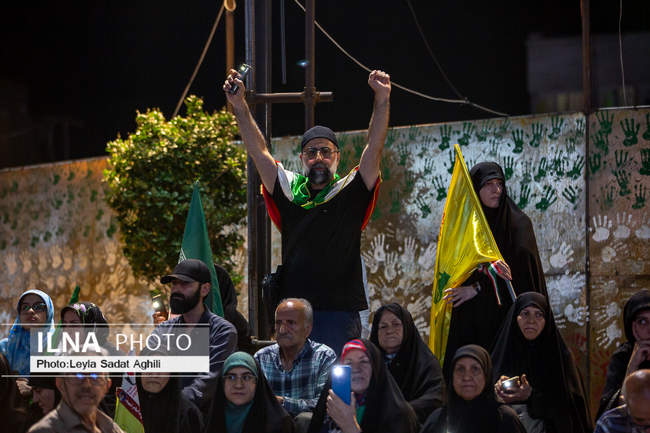 اجتماع مردمی جبهه مقاومت در تهران