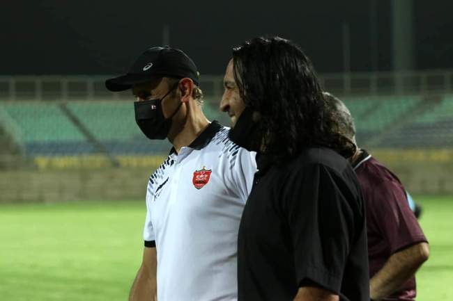 گزارش تصویری بازی مس کرمان و پرسپولیس