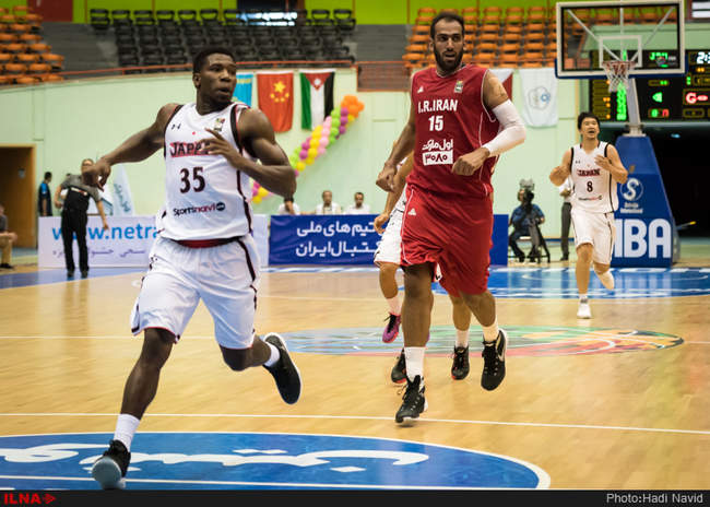 مسابقات فیبا چلنج آسیا ۲۰۱۶ / ایران - ژاپن