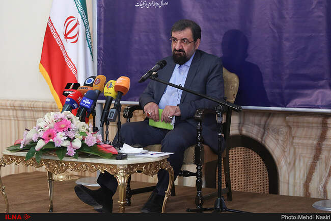 نشست خبری محسن رضایی"دبیر مجمع تشخیص مصلحت نظام"