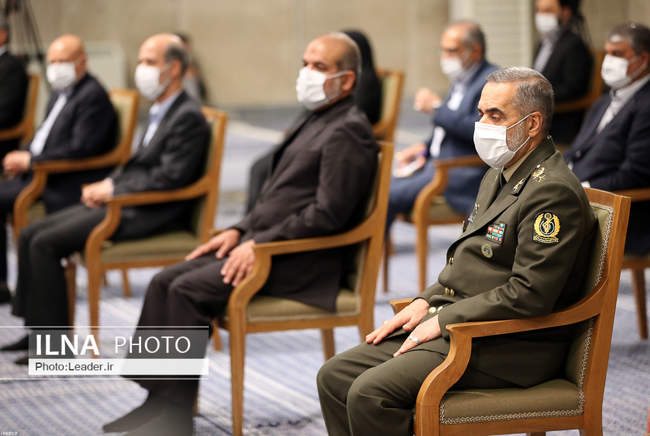 دیدار رئیس‌جمهور و اعضاء هیئت دولت با رهبر انقلاب