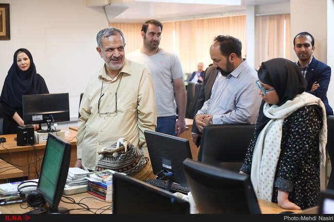 حضور فعالان سیاسی ، اجتماعی و فرهنگی در ایلنا به مناسبت روز خبرنگار