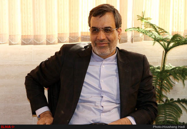 بازدید جابر انصاری ،سخنگوی وزارت امور خارجه از ایلنا