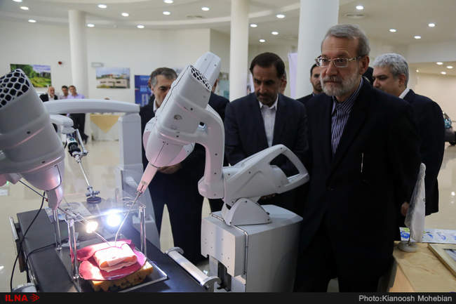 بازدید رئیس مجلس شورای اسلامی از پارک علم و فناوری پردیس