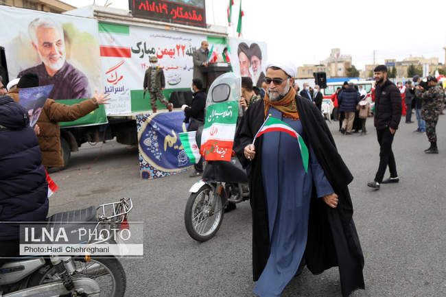 مراسم گرامیداشت ۲۲ بهمن چهل و سومین سالروز پیروزی شکوهمند انقلاب اسل