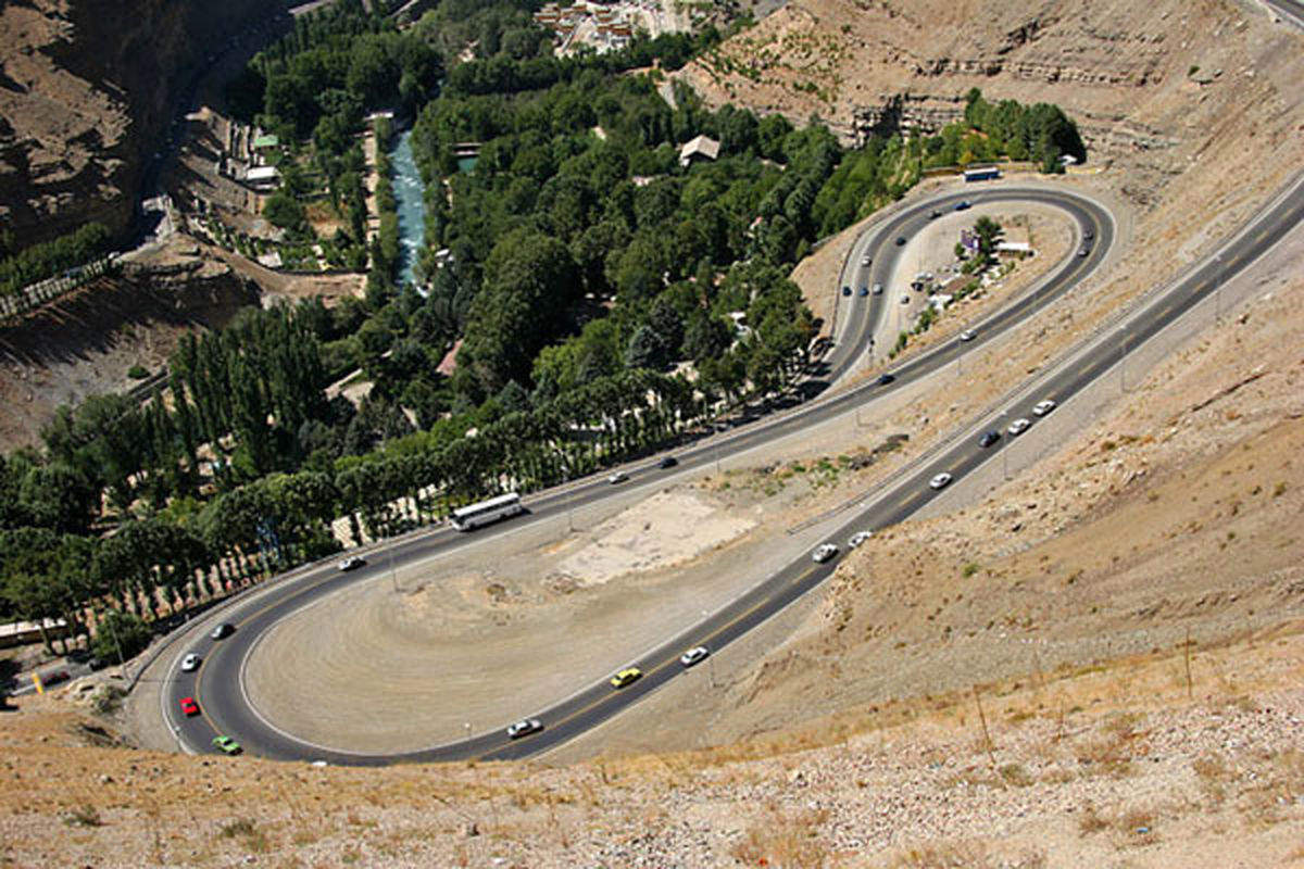 جاده چالوس یک طرفه شد
