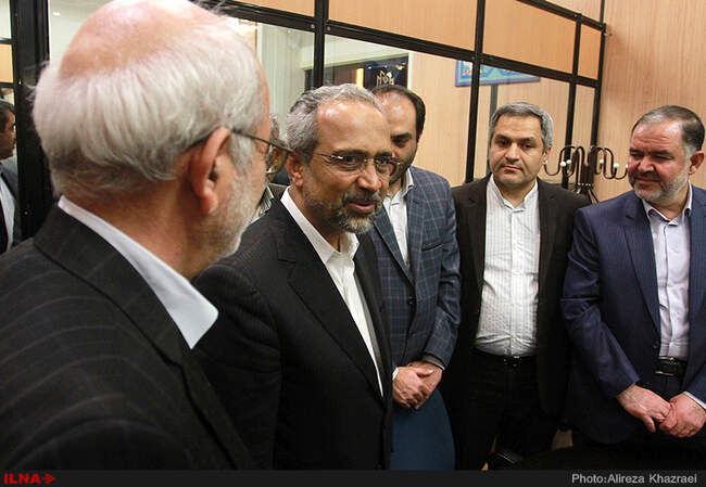 بازدید محمد نهاوندیان ، رئیس دفتر رئیس جمهور (7 اسفندماه) از بخشهای مختلف ستاد انتخابات کشور 