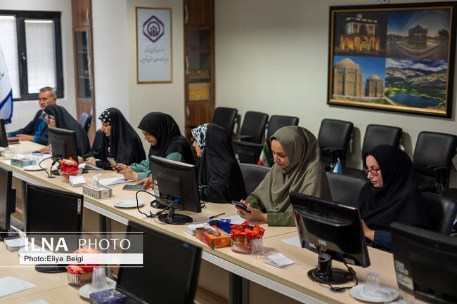نشست خبری مدیران تامین اجتماعی استان قزوین