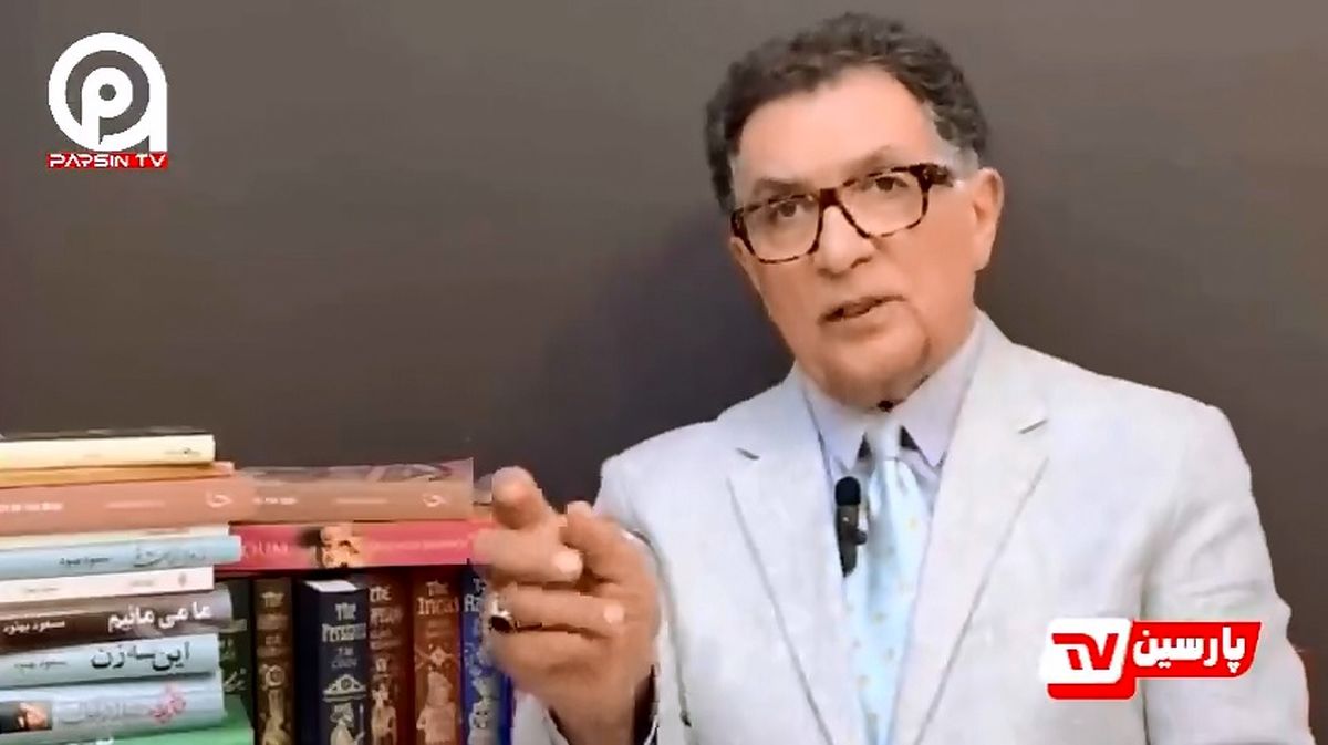 متلک سنگین مسعود بهنود به پهلوی + فیلم