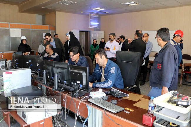 بازدید خبرنگاران از شرکت سیمان صوفیان