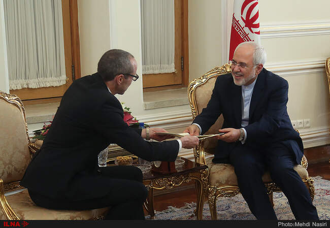 دیدار های امروز محمد جواد ظریف