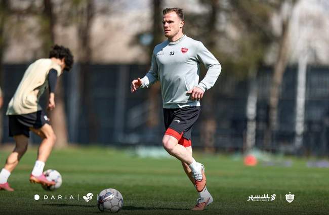 گزارش تصویری تمرین پرسپولیس/ دو ستاره جنجالی همچنان تحت تنبیه اوسمار