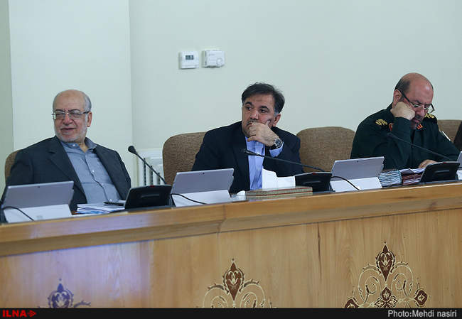 جلسه امروز هیئت دولت و حضور وزرا در جمع خبرنگاران