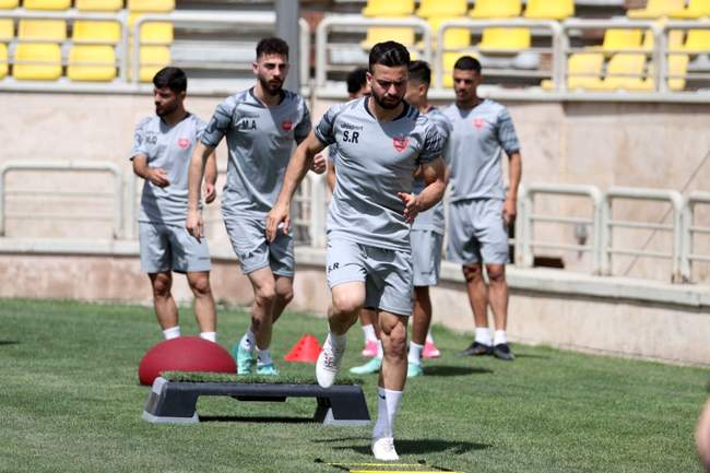 گزارش تصویری تیم فوتبال پرسپولیس