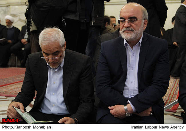 مراسم ترحیم همسر آیت الله جنتی