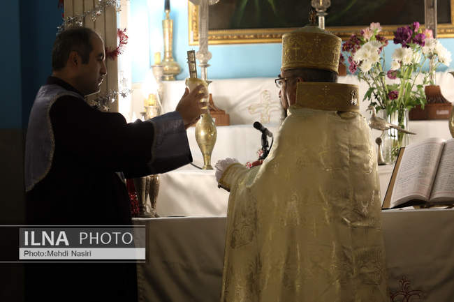 مراسم تولد و غسل تعمید عیسی مسیح