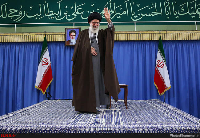 دیدار اعضای انجمن‌های اسلامی دانش‌آموزان با رهبر انقلاب 