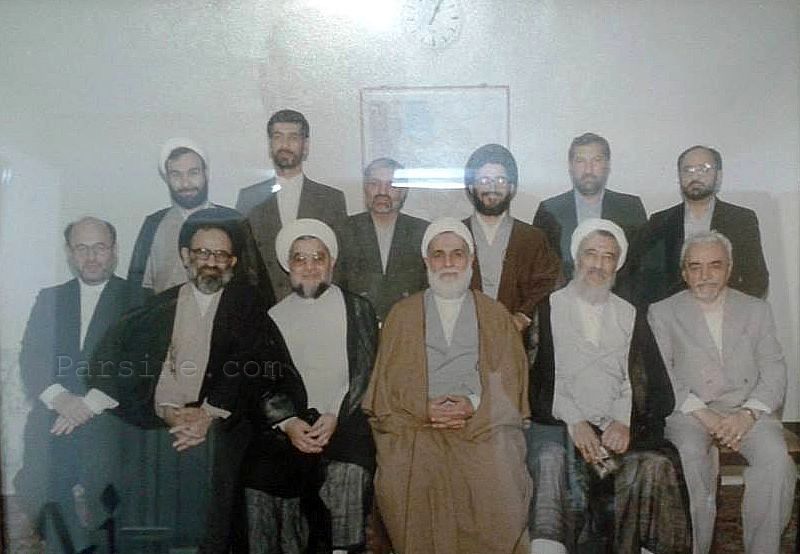 عکس: حسن روحانی در هیات رئیسه مجلس چهارم 