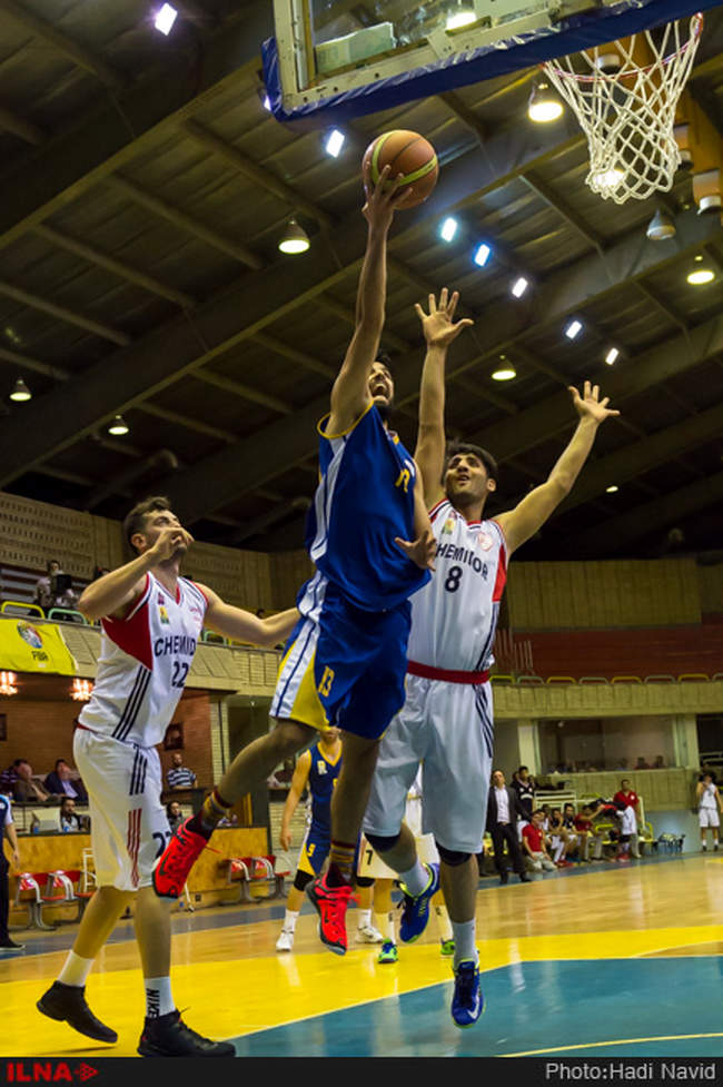 مسابقه بسکتبال شیمیدر / پالایش نفت آبادان