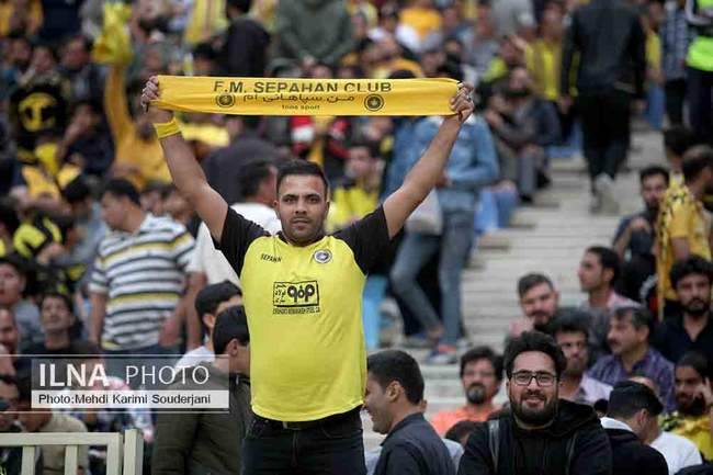 توقف تیم فوتبال سپاهان اصفهان مقابل ملوان بندر انزلی