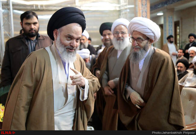 نشست انجمن علمی ارتباطات وتبلیغ حوزه علمیه با حضورآیت الله مکارم شیرازی