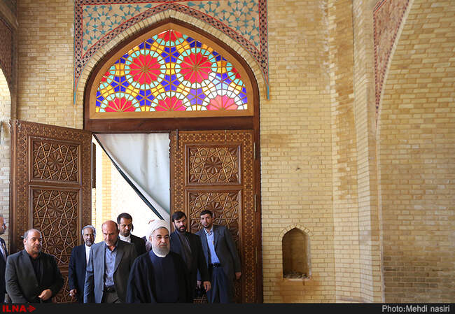 تجدید میثاق رئیس جمهور با آرمان‌های امام راحل و شهدای هشت سال دفاع مقدس