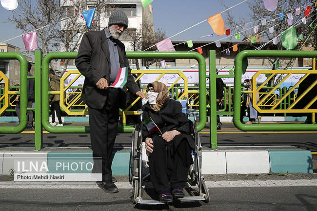 راهپیمایی ۲۲ بهمن در تهران /۲