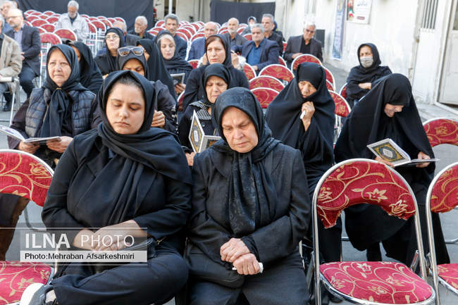 مراسم یادبود شهیدجنگ رمضان مهندس علی صادقی