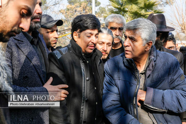 مراسم تشییع پیکر «سعید پیردوست»