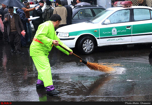 پیاده روی اربعین حسینی در تهران
