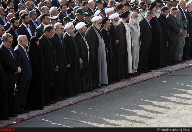 مراسم استقبال از جانباختگان فاجعه منا 