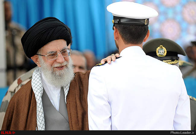 مراسم دانش آموختگی دانشجویان دانشگاههای افسری ارتش-نوشهر 