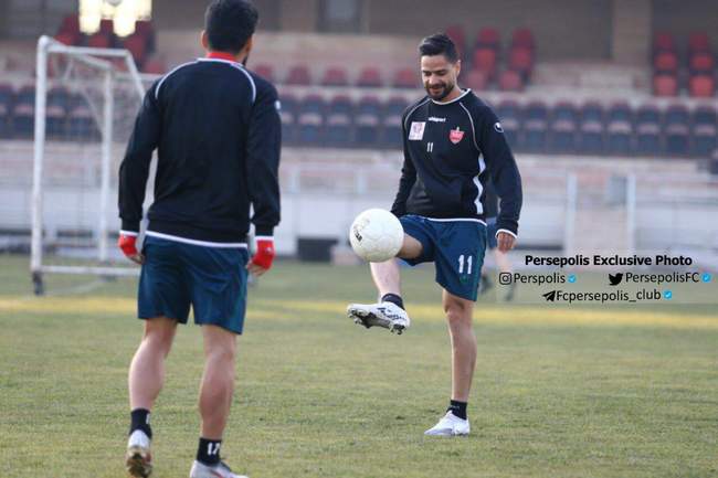 گزارش تصویری: شاگردان گل محمدی آماده رویاروی با استقلال 
