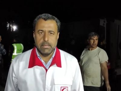 توضیحات معاون امداد هلال احمر استان کرمان درخصوص آخرین وضعیت امدادرسانى در حادثه واژگونى اتوبوس + فیلم