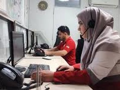 نجات جان نوزاد ۴۰ روزه با راهنمایی تلفنی اپراتور هلال احمر مشهد/فیلم