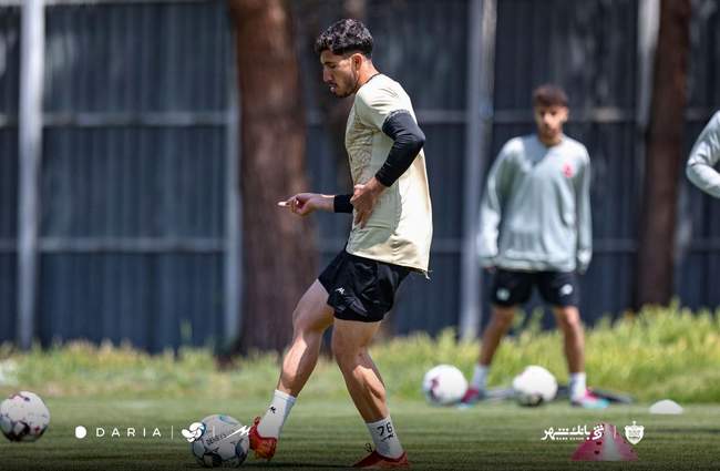 گزارش تصویری تمرین پرسپولیس/ همچنان با غایبان سرشناس و بدون رهبر