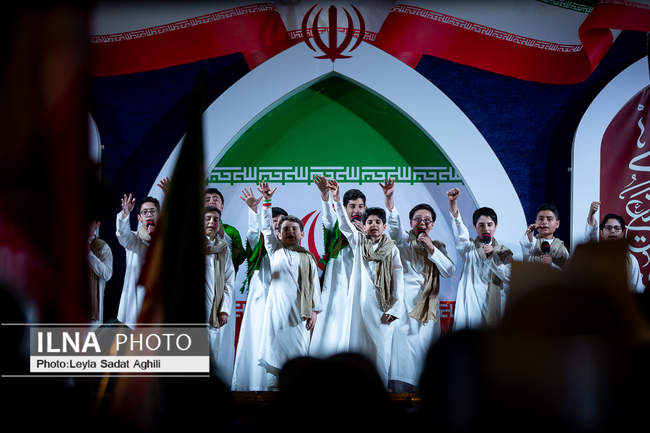 اجتماع مردمی جبهه مقاومت در تهران