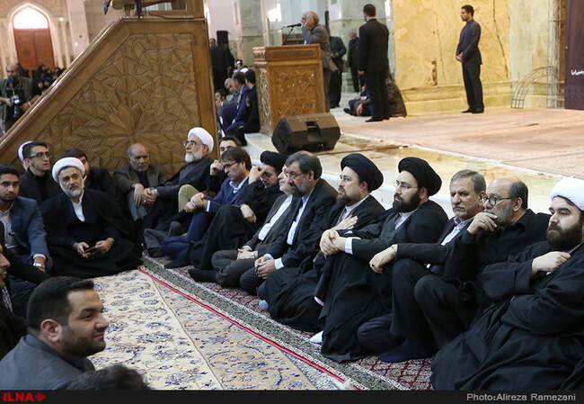 مراسم چهلمین روز درگذشت آیت‌الله اکبر هاشمی رفسنجانی