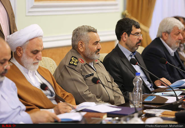 گزارش تصویری جلسه امروز مجمع تشخیص مصلحت نظام/ رؤسای سه قوه باز هم نی�