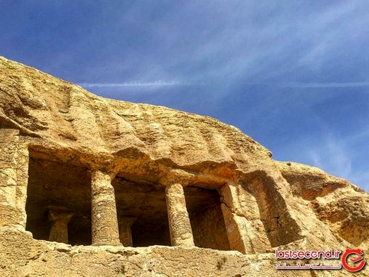 گورستانی مرموز در دل کوه‌های ایران+تصاویر
