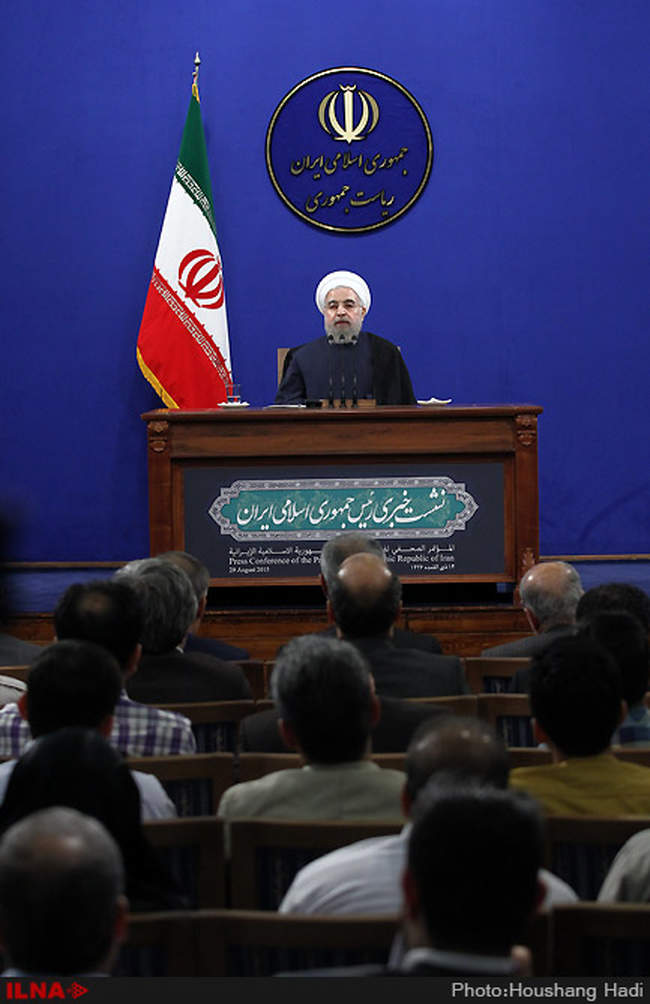 نشست خبری رییس جمهور 