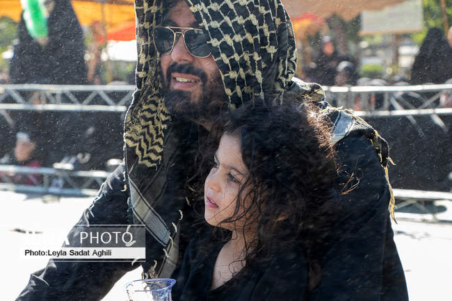 روضه در صحرا در گلزار شهدای تهران